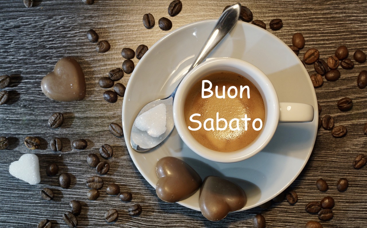 immagine per il buon Sabato con il  caffè 
